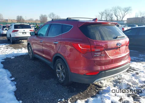 2013 Hyundai Santa Fe Sport from USA, damaged, VIN 5XYZUDLBXDG113650